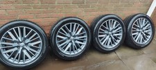 GENUINE 19" AUDI Q3 S LINE MULTISPOKE DC ALLOY WHEELS HANKOOK TYRES 83A601025L