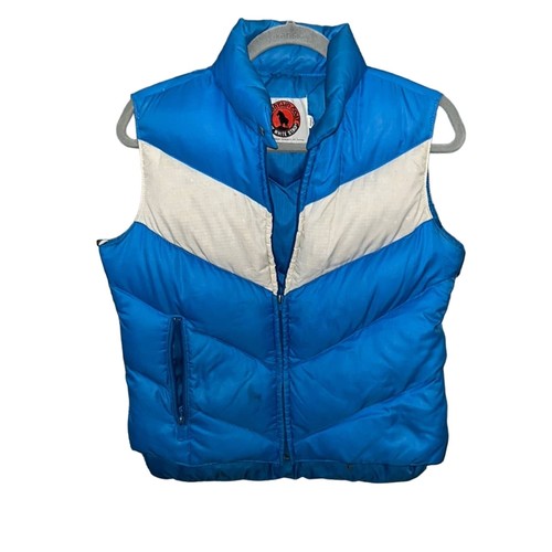 Vintage 70s down puffer vest - 70s,