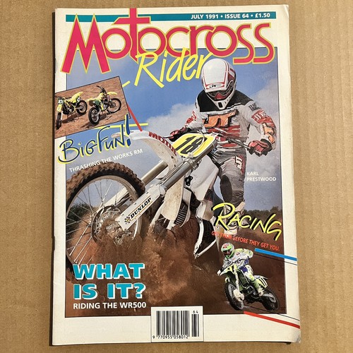 Motocross rider ju1 1991 - motocross,