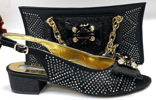 Black italian matching shoes - black,