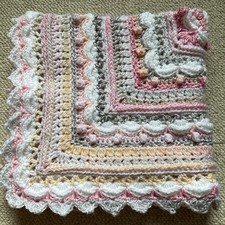 Beautiful crochet baby blanket - beautiful,