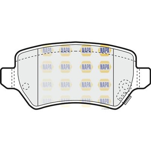 Brake pads set for vauxhall - pads,