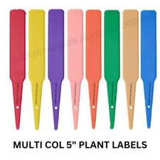 5" COLOURED PLASTIC GARDEN