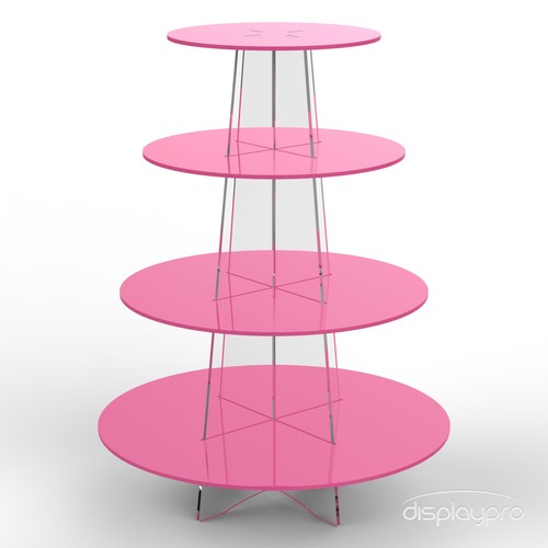 Cupcake cake display stand 4 - cake,