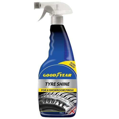 Goodyear car tyre shine - car,