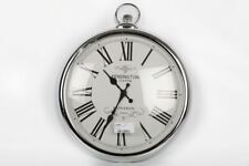 42CM ANTIQUE ROUND SILVER