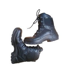 Haix Airpower Safety Boots Goretex P6 Black Patrol Security Police Mid Size 6