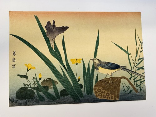 Vintage japanese woodblock - japanese,