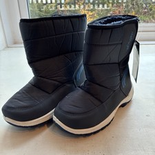 Mad Wax snow boots Size 5 Blue Fur Lined Warm Unisex NEW With Tags