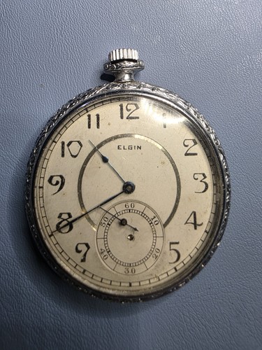 Elgin antique mechanical - antique, 7j