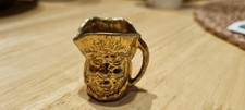 Vintage Brass Toby Jug
