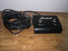 MARSHALL FOOT SWITCH 2 BUTTON GUITAR EFFECTS PEDAL CHANNEL & DFX SELECTOR