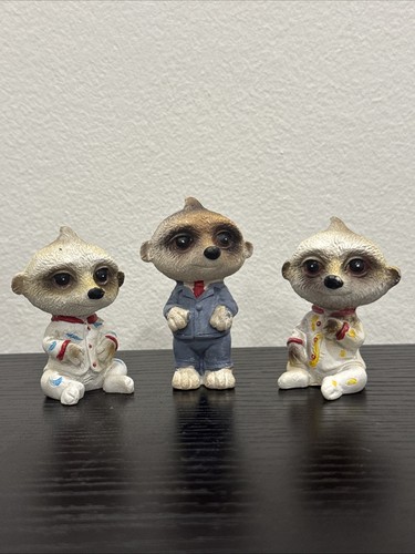 Meerkat baby figures ornaments - meerkat,