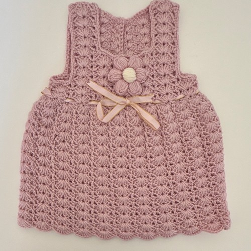 Handmade pink crochet baby - crochet,