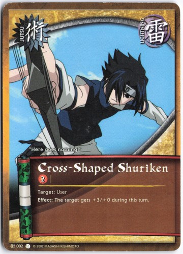 Naruto ccg cross shaped - ccg, cross-shaped