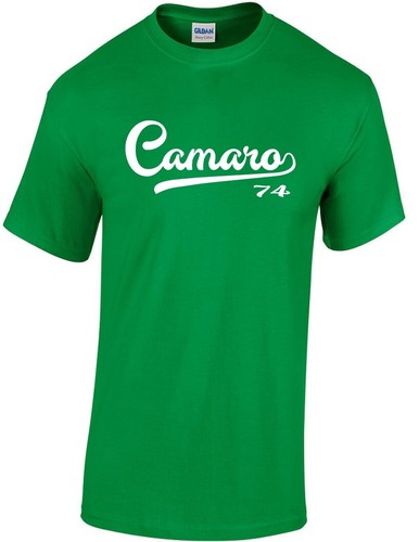 Camaro script tail shirt - camaro,