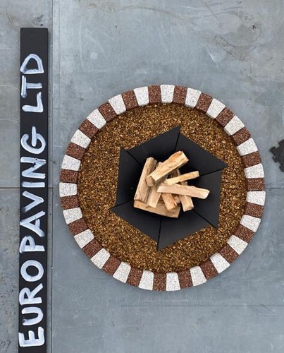 Garden granite circle - , fountain