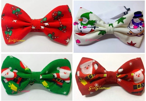 Father christmas bow tie - christmas,