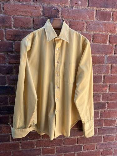 Vtg 60s 70s - arrow, mustard