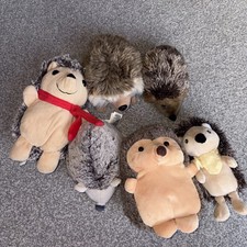 6 Hedgehog Soft Toys Bundle