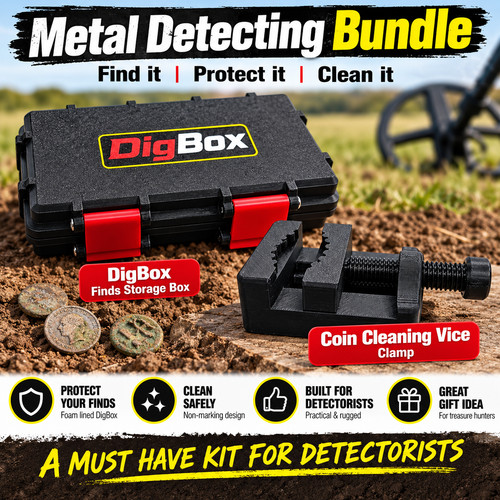 Metal detecting finds kit - metal,
