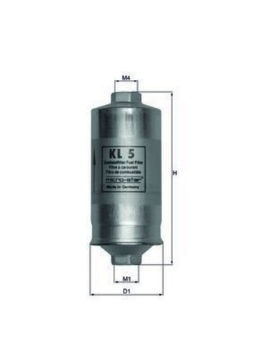 Fuel filter mahle fits fiat - filter,