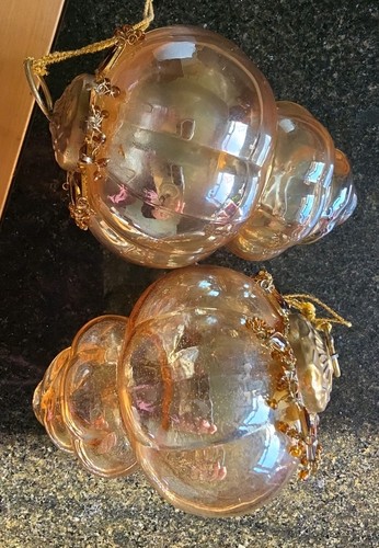 Glass bauble ornaments - bauble,