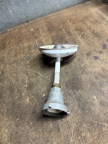 Vintage old gas pump leviton - old,