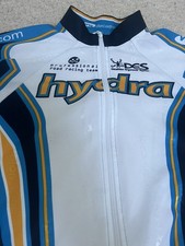 Vintage full zip cycling jersey Hydra DES Decathlon small mens