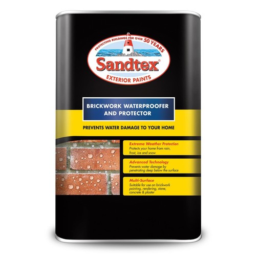 Sandtex brick waterproofer - sandtex, and