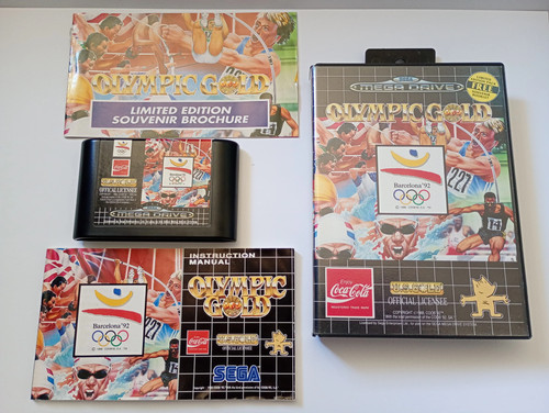 Olympic gold sega mega drive - olympic,