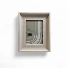 John Lewis Deep Wood-Effect Photo Frame, 5 x 7" (13 x 18cm), White