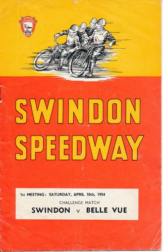 Speedway programme swindon - programme,