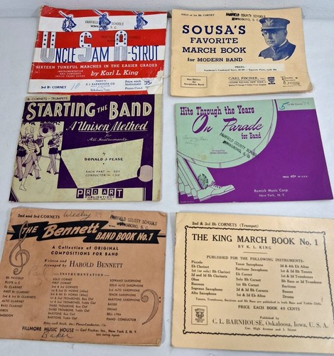 Band books lot starting - lot, 6
