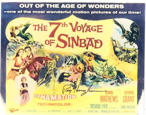 Ray harryhausen autographed - ray,