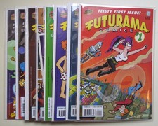 FUTURAMA # 1 2 10 11 12 13 +