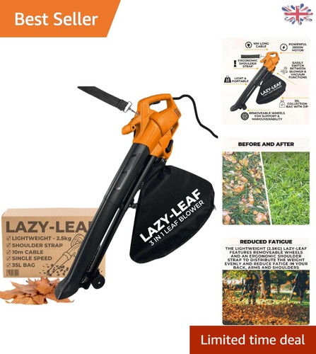 Powerful electric leaf blower - leaf,