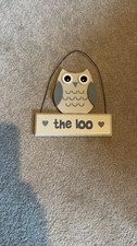 Owl  ‘The Loo Sign’