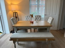Oak extending seater dining - extending,