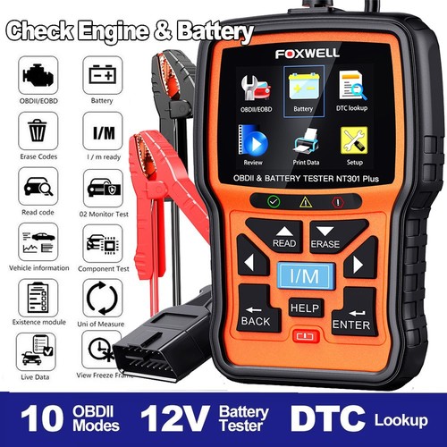 Nt301 plus obd2 scanner car - obd2,