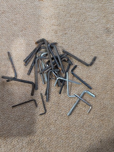 Selection old allen keys - allen,