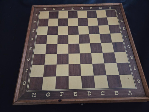 Wooden chess and draughts - wooden, set