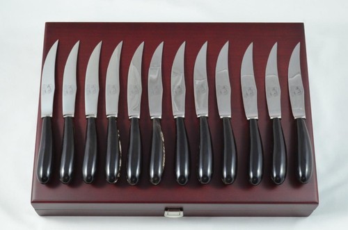 Sheffield steak knives - 12, with