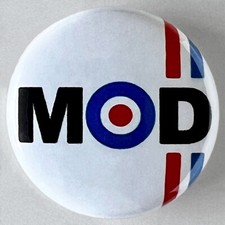 MOD Button pin badge (1" /