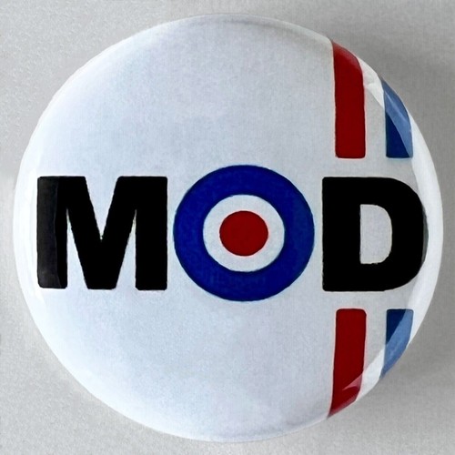Mod button pin badge - button,