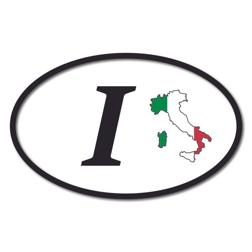 Country sticker 16x10cm - country,
