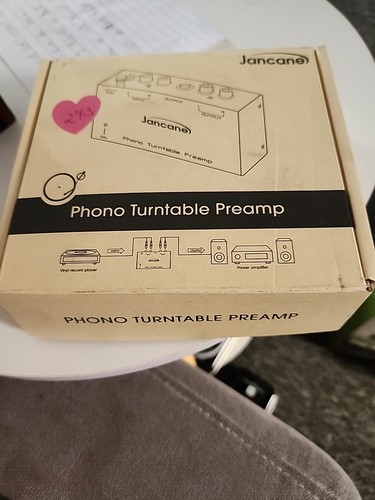 Brand new box jancane - in, phono