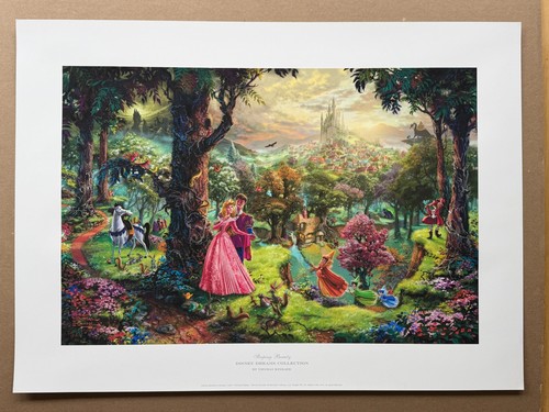 Thomas kinkade sleeping - sleeping, beauty