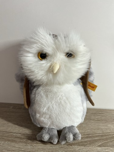 Steiff plush owl 18cms long - steiff,