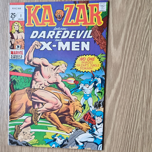 Marvel comics zar aug - ka-zar, #1